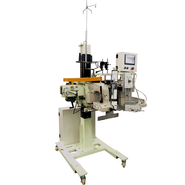 High Speed Automatic Bag Closing System with Automatic Labelling Machine